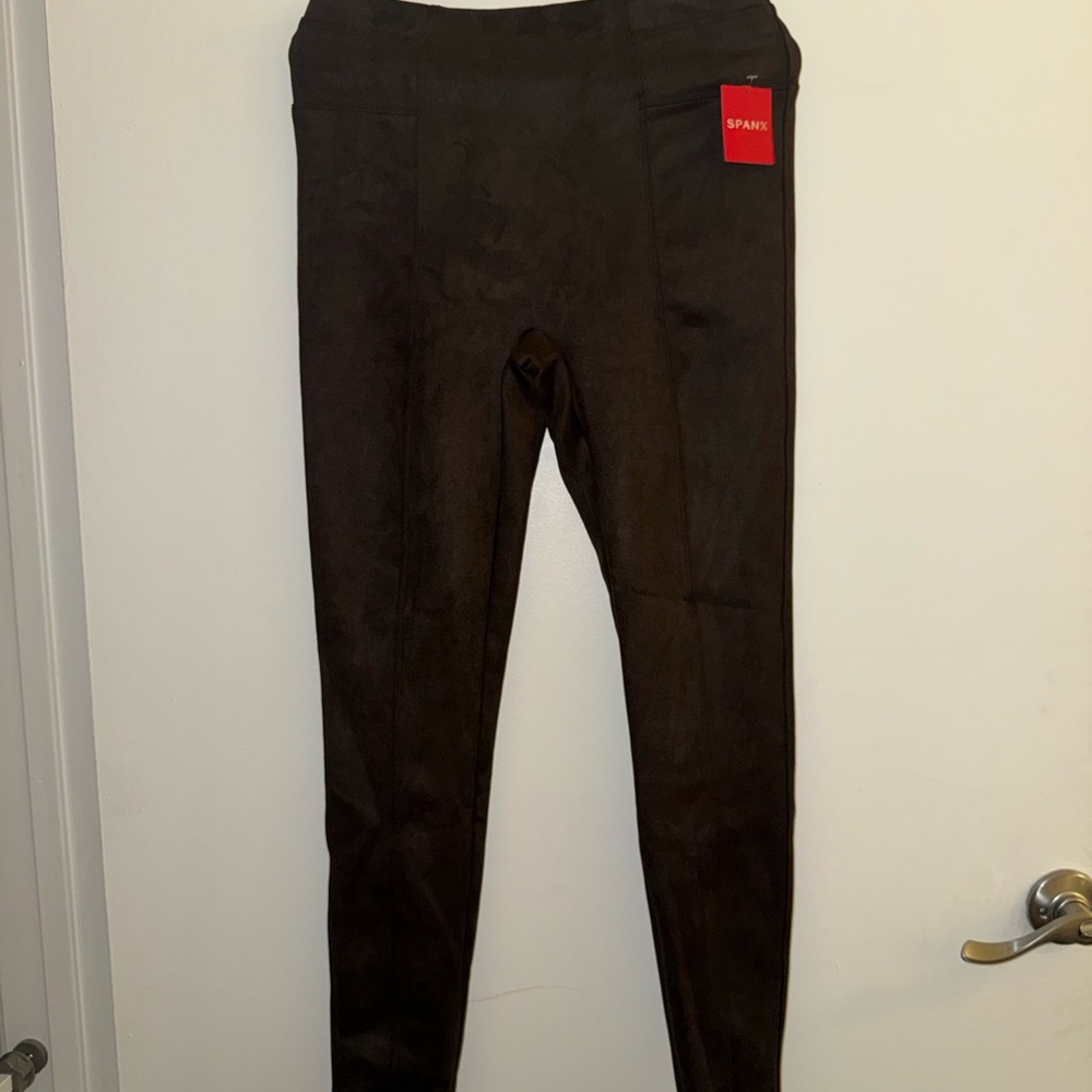 SPANX Chocolate Brown Leggings